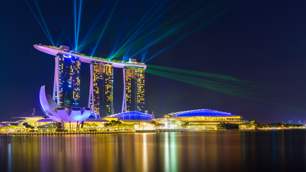 Marina Bay Sands SkyPark: A Romantic Candle Light Dinner in Singapore Amidst the Cityscape