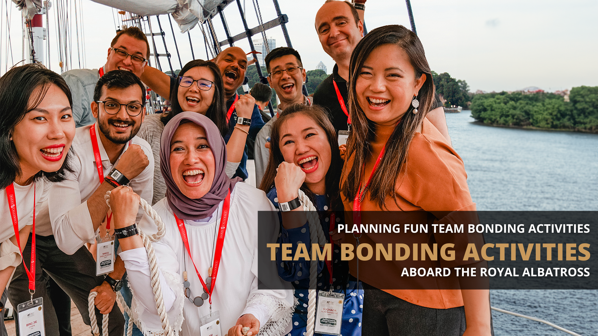 Blog - Planning Fun Team Bonding Activities In Singapore Aboard Royal Albatross