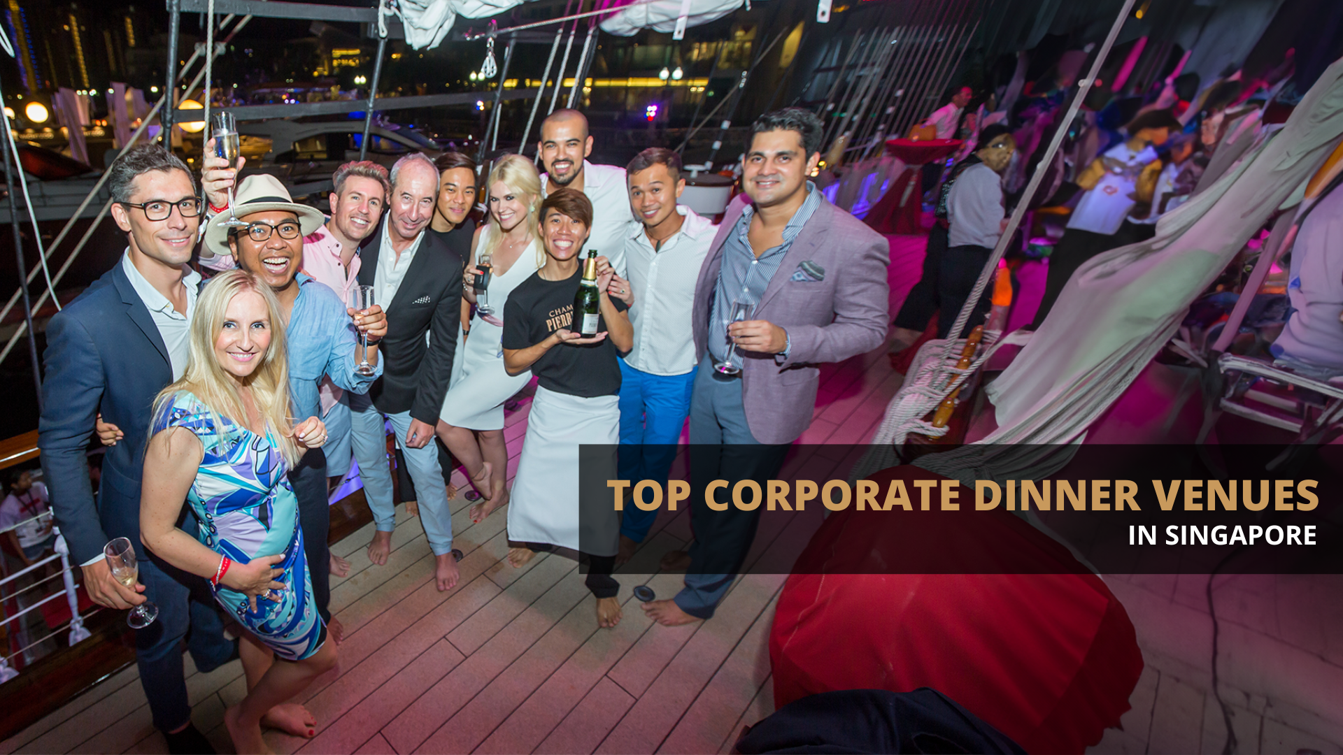 Blog - Top Corporate Dinner Venues in Singapore: Why the Royal Albatross Stands Out