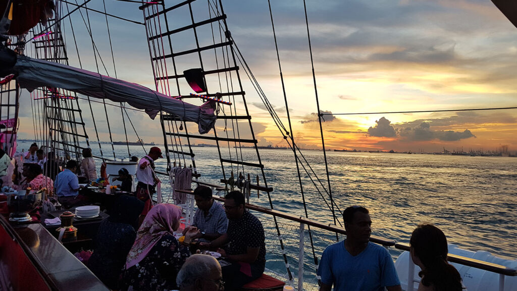 celebrating-milestones-aboard-the-royal-albatross-sunset