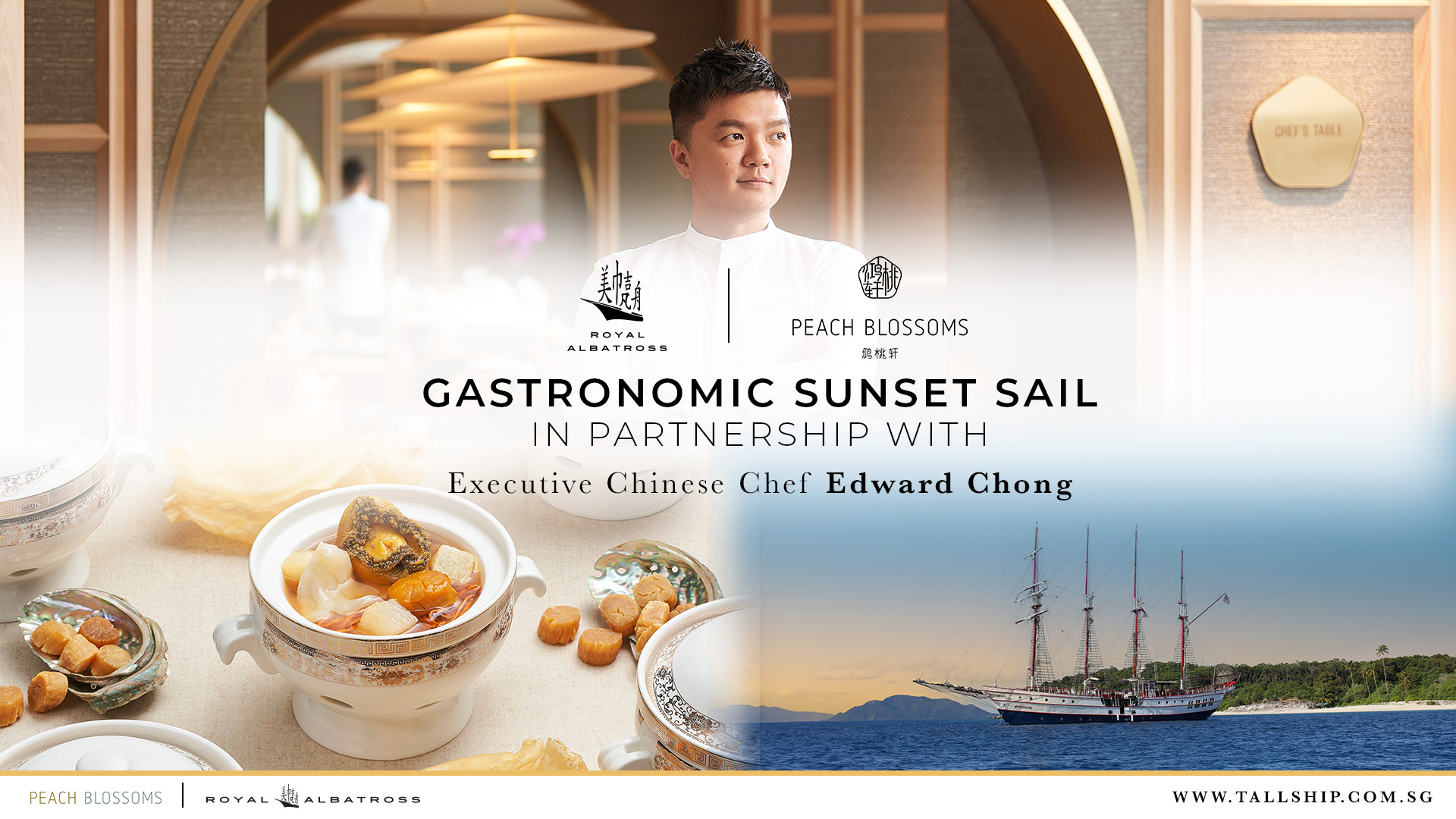 Limited-Time Exclusive Gastronomic Sail with Peach Blossoms Singapore - cover
