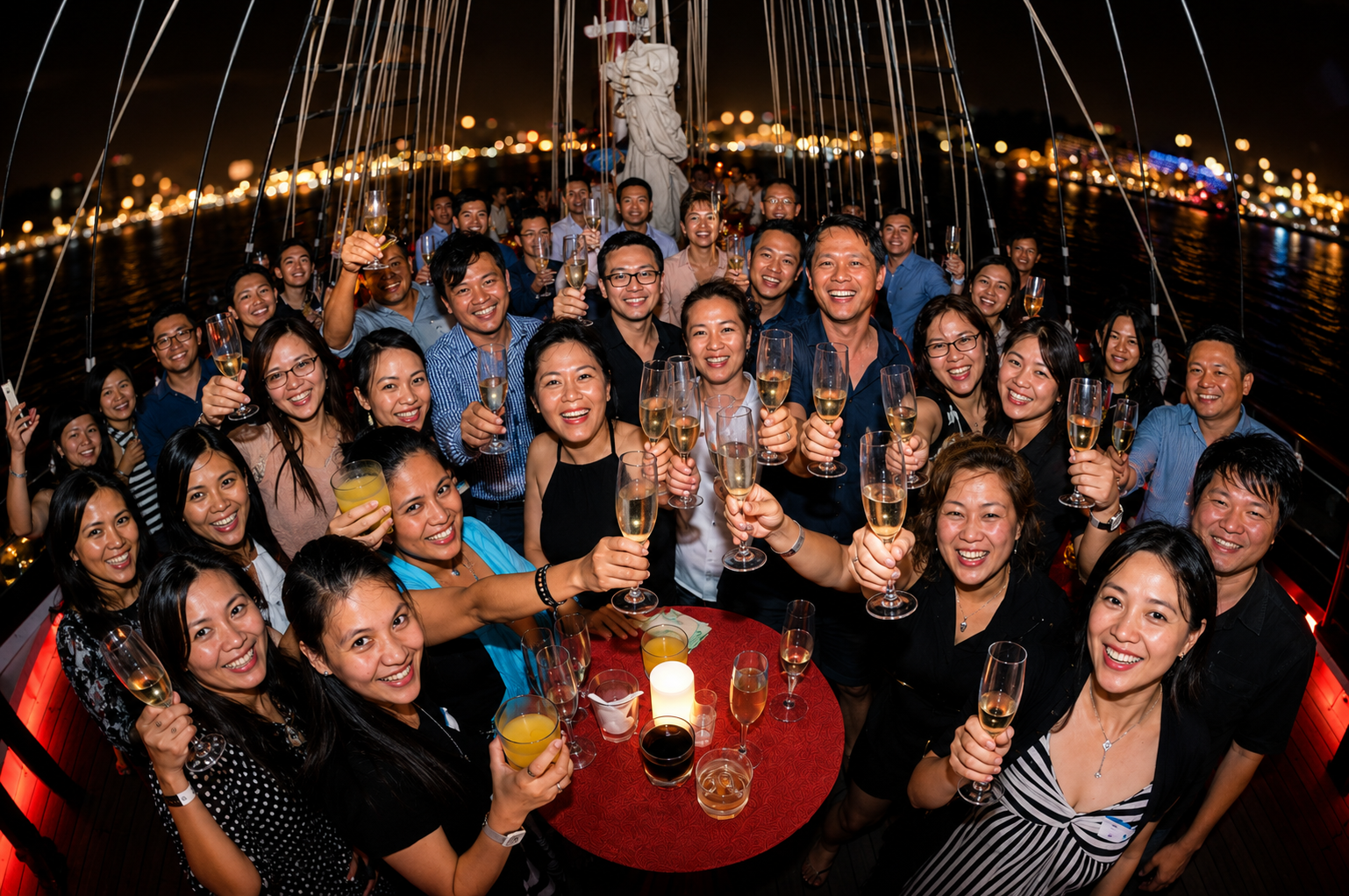 Corporate event onboard Royal Albatross Singapore